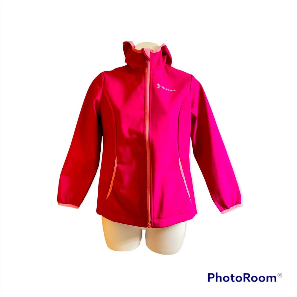 Girls’ Hooded Weather Resistant Jacket Like New
